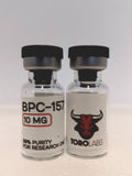 TORO LABS bpc-157 research peptide vial 99% purity